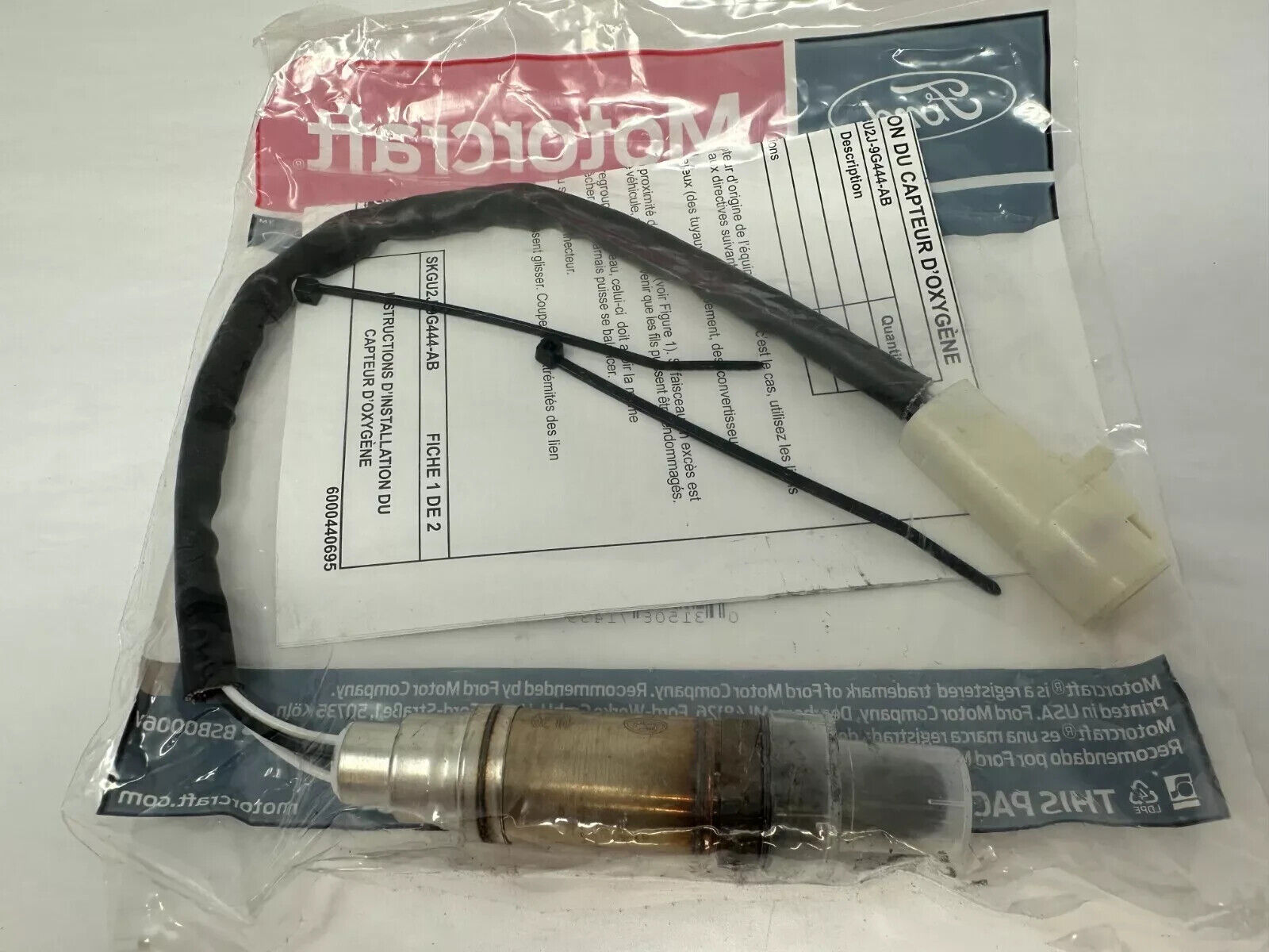 DY-1401 OEM Ford Motorcraft Oxygen O2 Sensor GU2Z-9G444-A Free Shipping