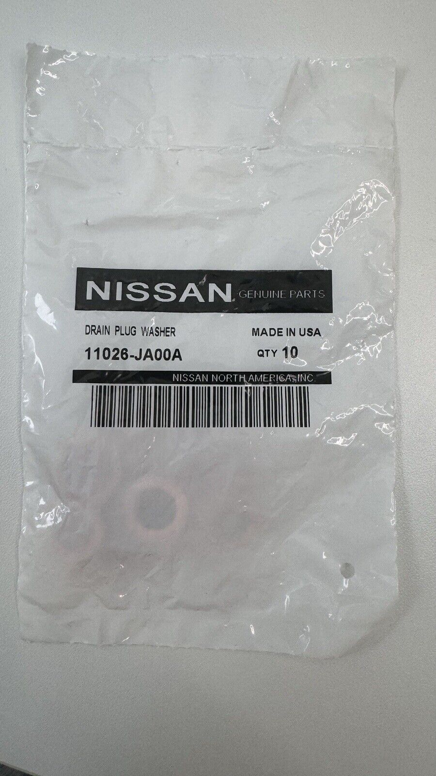 NISSAN OEM drain plug gasket 11026-JA00A  11026-01M02 FREE SHIPPING (10 pack)