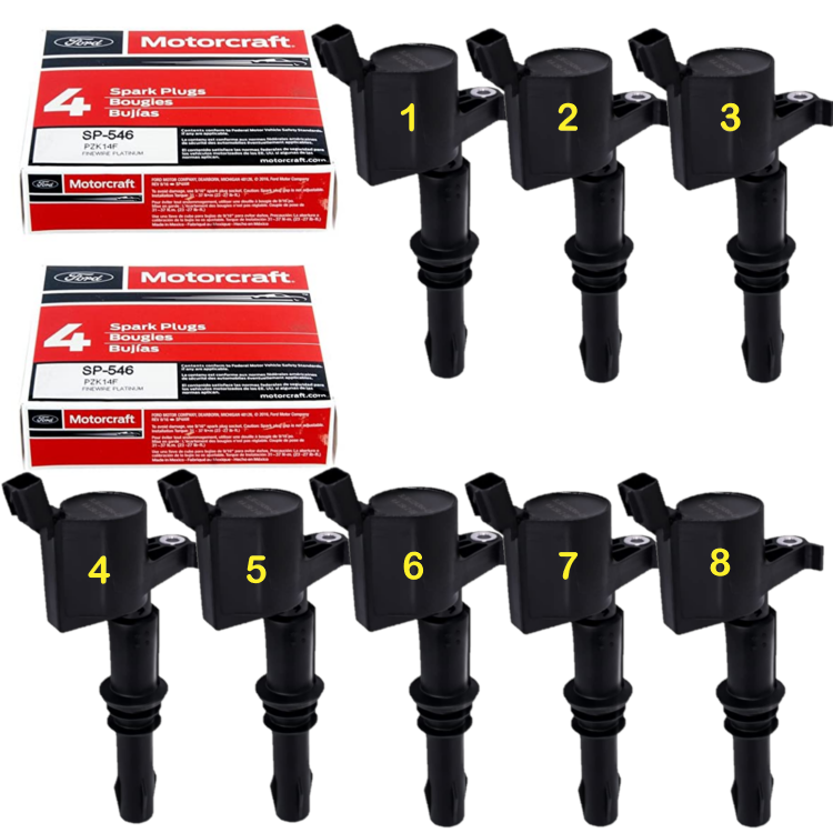 Motorcraft Ignition Coils DG511 Fits 2005-2008 Ford F-150 F-250 Lincoln SP546