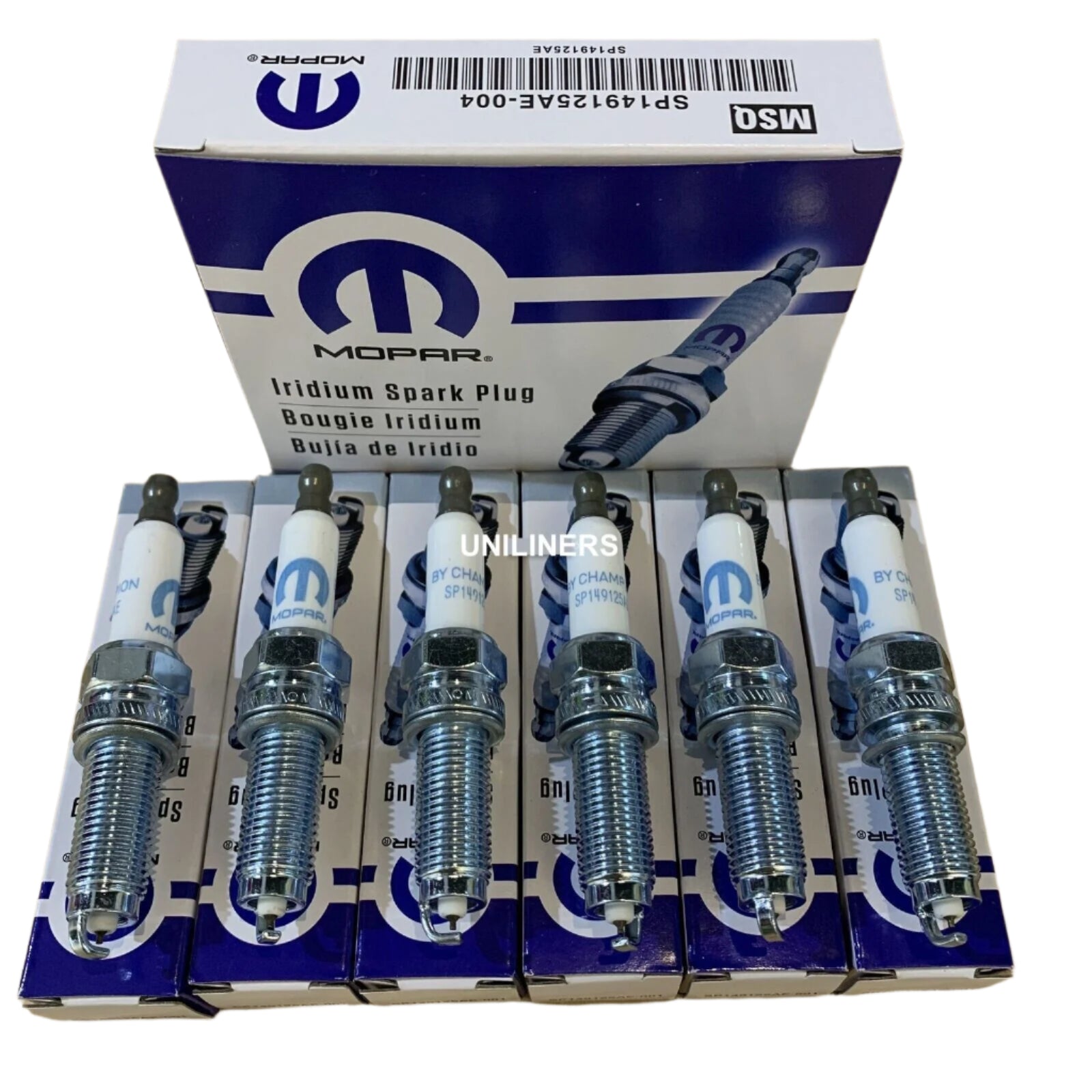 6Pcs SP149125AE Mopar Iridium Spark Plugs For 2011-2021 Dodge RAM JEEP 3.6L US