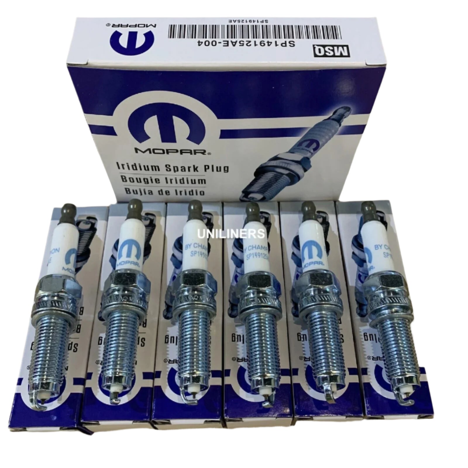 6Pcs SP149125AE Mopar Iridium Spark Plugs For 2011-2021 Dodge RAM JEEP 3.6L US