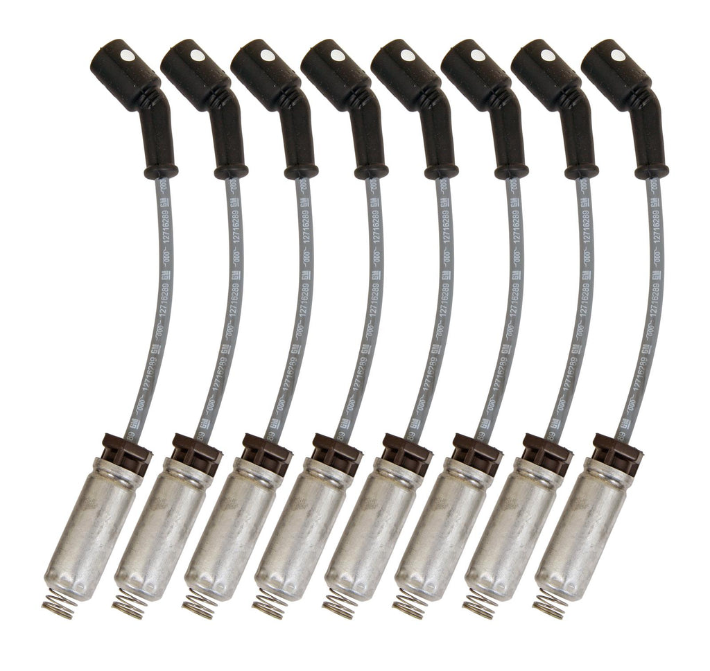 758EE AC Delco Spark Plug Wires Set of 8 New for Chevy Chevrolet Silverado 1500