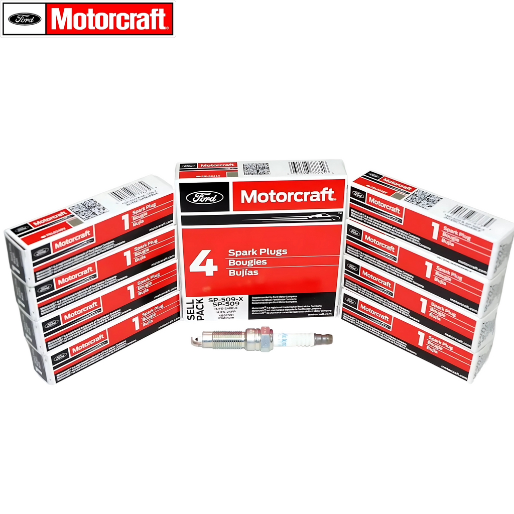 Set of 8 Genuine OEM Motorcraft SP509X Spark Plug HJFS24FPX SP509 HJFS24FP