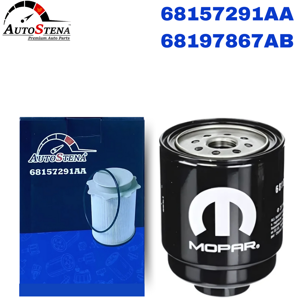 Dodge Ram 6.7 Liter Diesel Fuel Filter Water Separator Set Mopar 403828626390