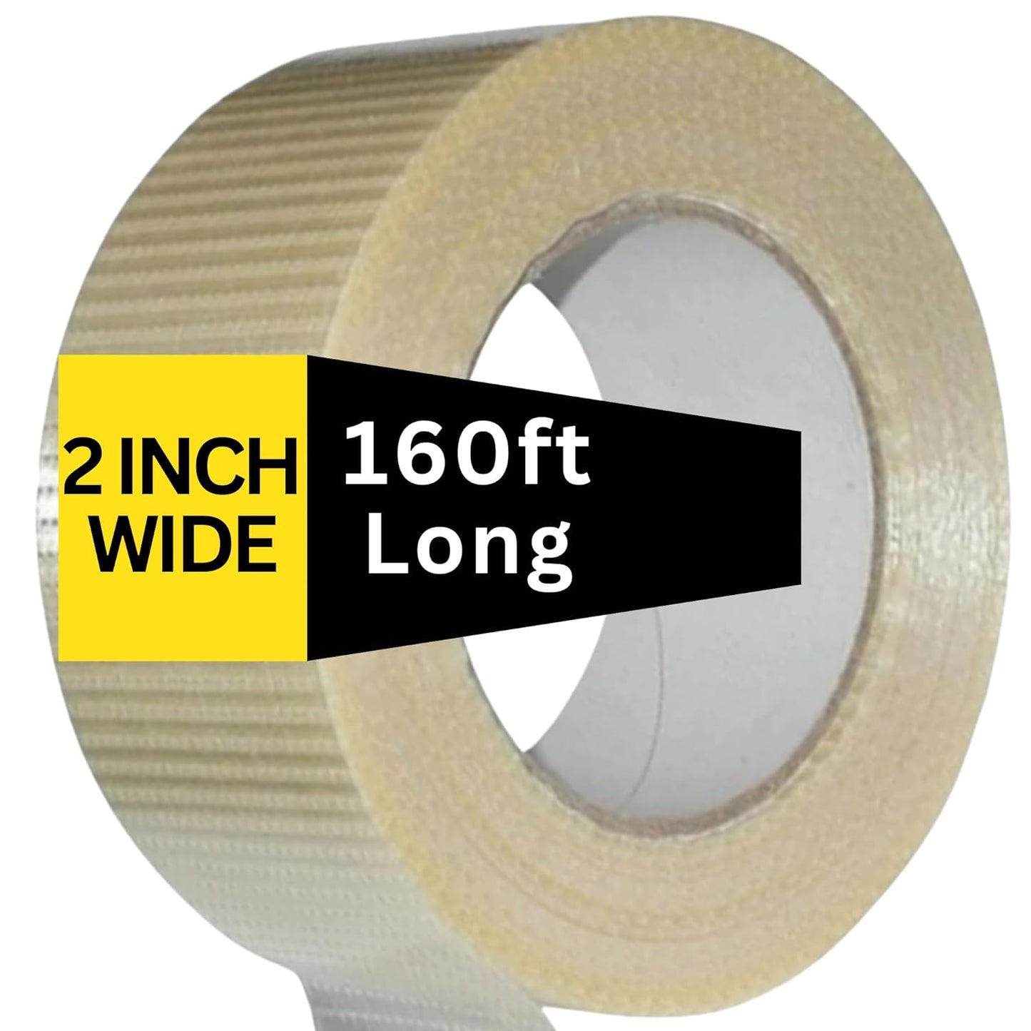 Heavy Duty filament tape packing, shipping, moving, reinforced with fiberglass